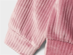 Name It mauve orchid velour top